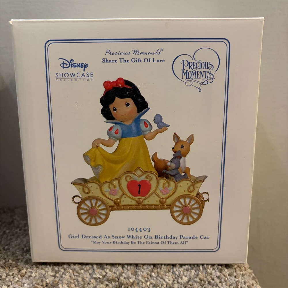 Disney Precious Moments Parade Figurines 1-4